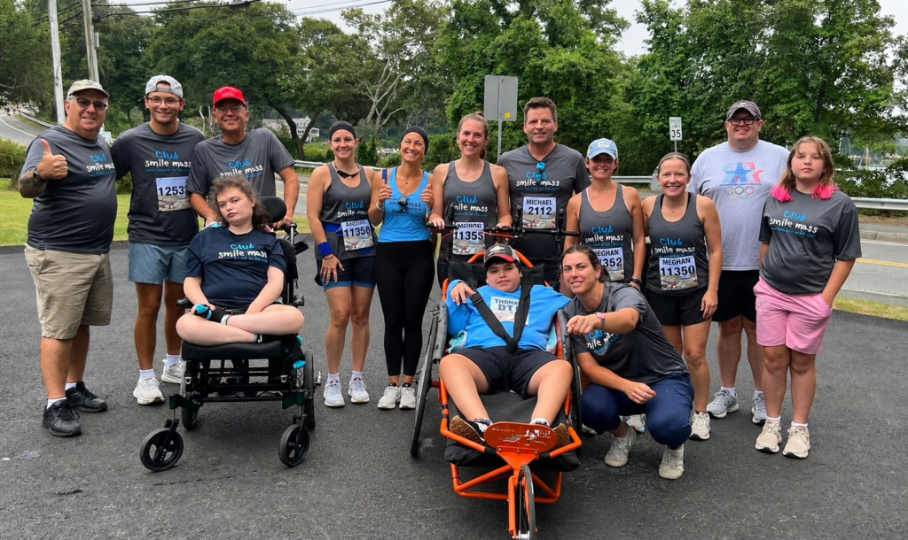Club Smile Mass Charity Run Team